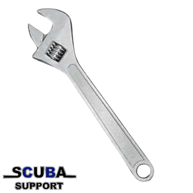 Scuba Support Stainless adjustable wrench
