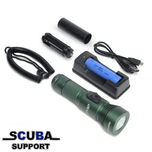 Best Divers X-HUNT Rechargable Lamp 920 Lumen