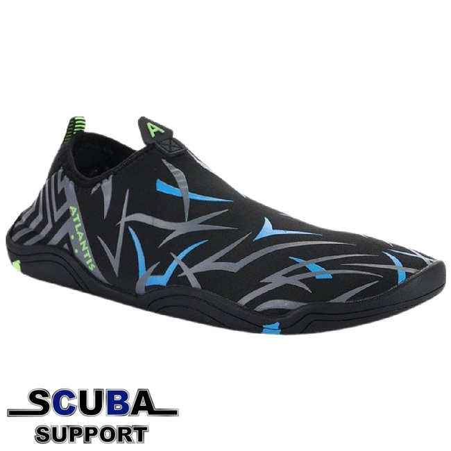 Atlantis Happy Feet Black/Blue Waterschoen