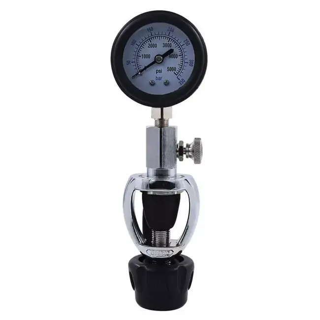 Scuba Support Flesdruk manometer 200/300 BAR  INT