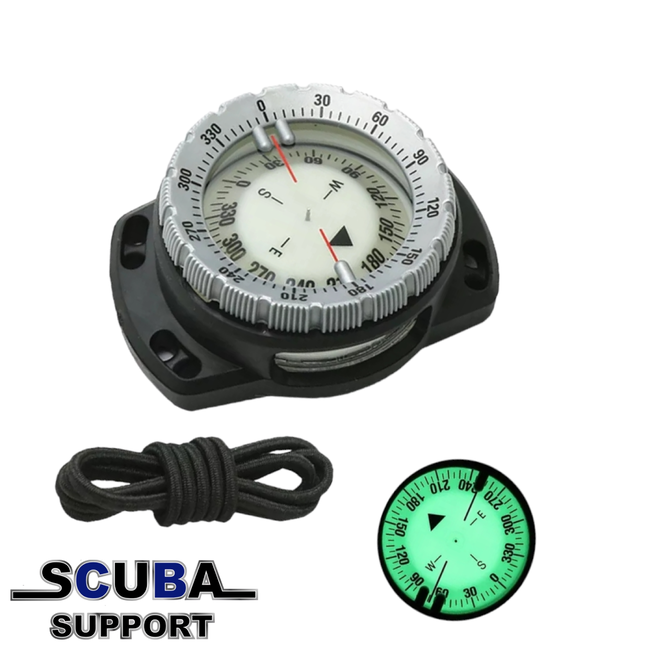 Scuba Support Bungee Compass - Luminizing