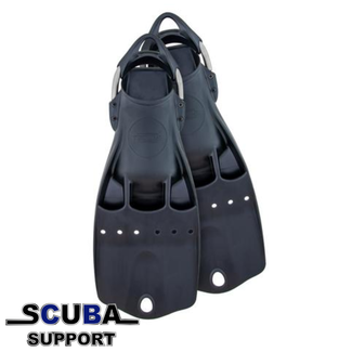 Tecline Rubber Fins LIGHTJET with SS spring straps