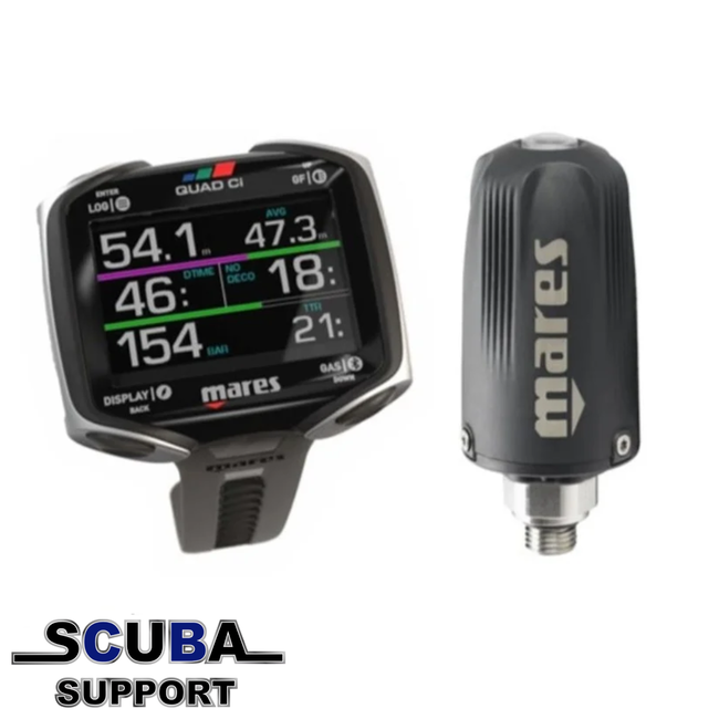 Mares Quad Ci met Led 2.0 zender