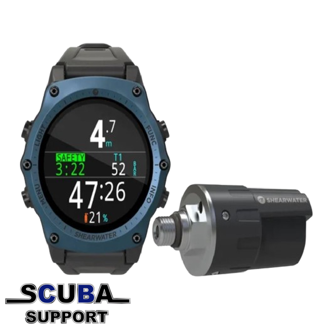 Shearwater Teric dive computer with Swift Transmitter