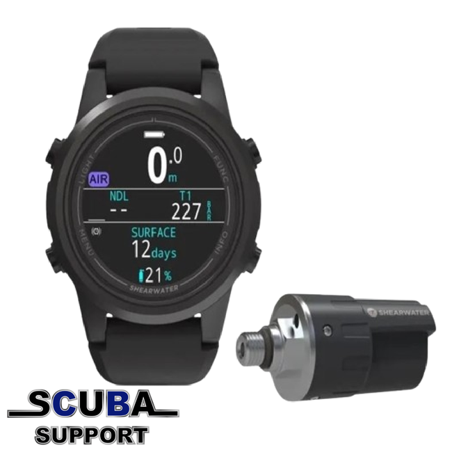 Shearwater Tern TX  dive computer with Swift Transmitter