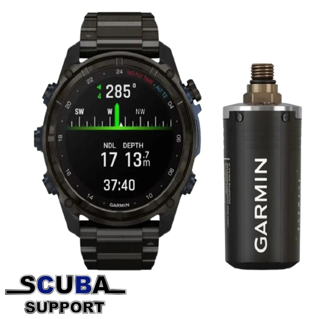 Garmin Descent Mk3i - Met zender - Titanium Polscomputer
