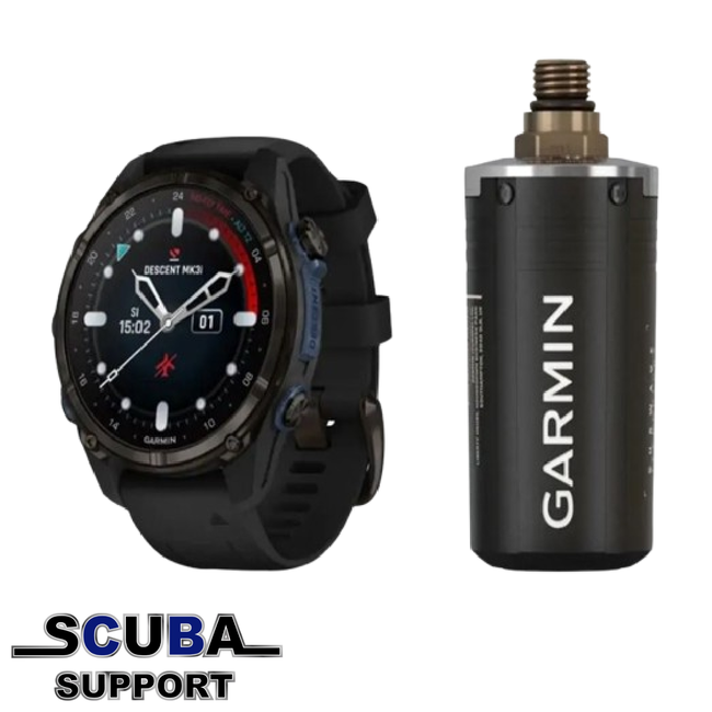 Garmin Descent Mk3i - Met Zender - Black 43mm Wrist computer