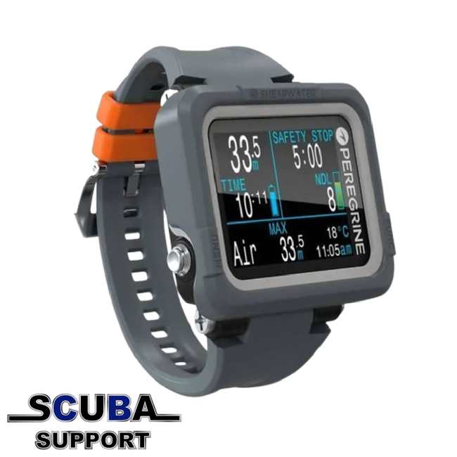 Shearwater Peregrine Adventures Dark Dive computer