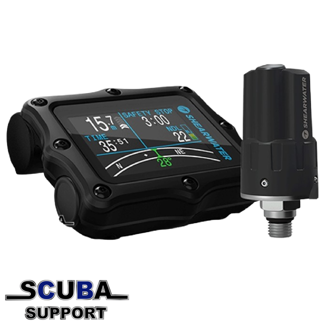 Shearwater Perdix 2 Ti Black Dive computer With Swift Transmitter