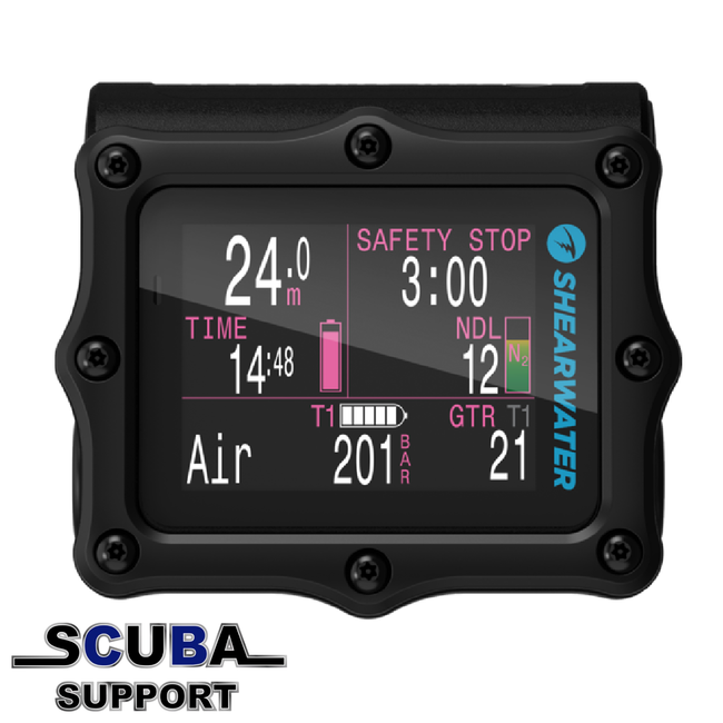 Shearwater Perdix 2 Ti Black Dive computer