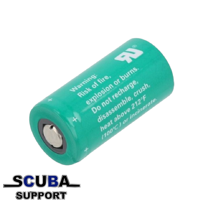 Uwatec Battery CR2/3AH-R for transmitter UWATEC Smart+ / AirZ+ / Galileo SOL/Galileo LUNA