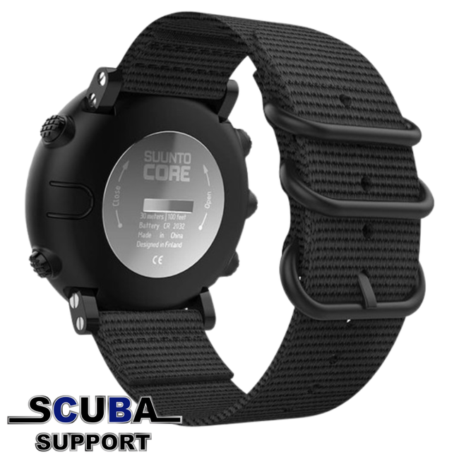 Dive Elements NATO Zulu Strap 24mm for o.a. Suunto dive computers