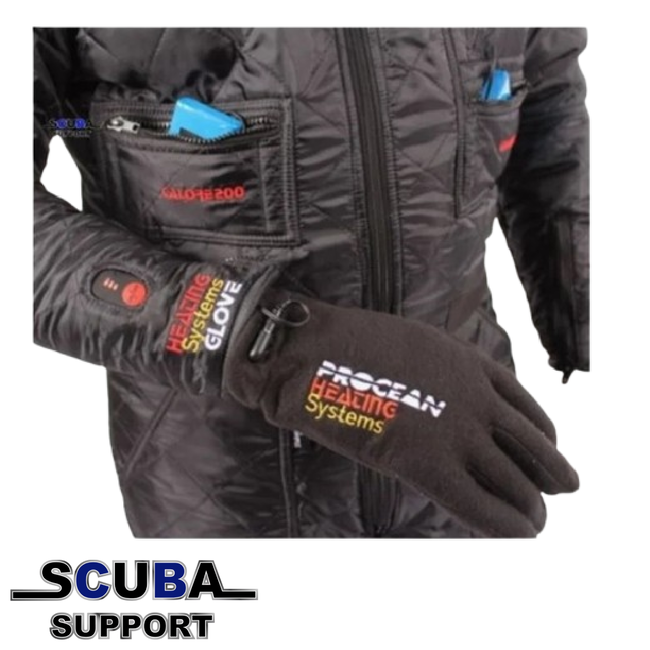 Procean Procean Heated fleece gloves