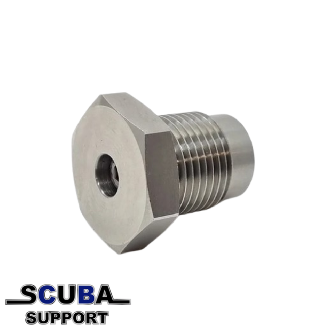 Scuba Support Gas saver - with pressure release  stainless steel