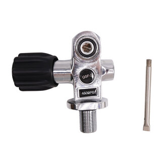 Scuba Support Tank valve 200 bar DIN/INT 3/4