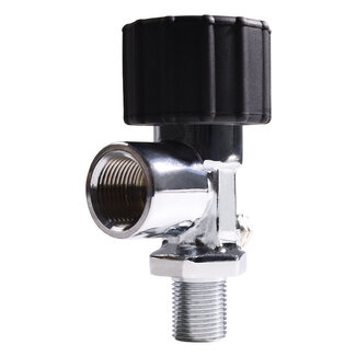Scuba Support Fleskraan 300 Bar DIN M18 voor schietsport