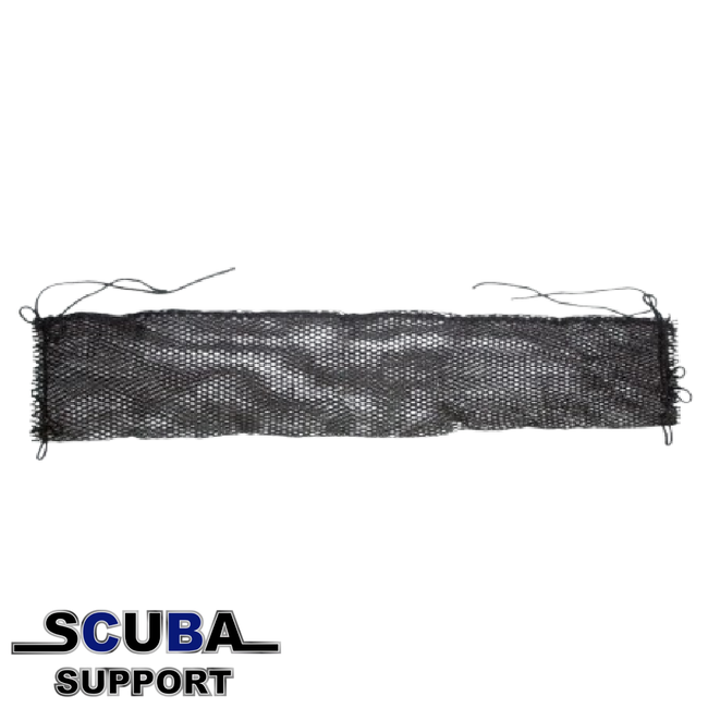 Dive Technics Flesnetje voor duikfles zwart