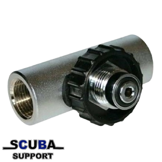 DirZone DIN t-stuk adapter 232 Bar