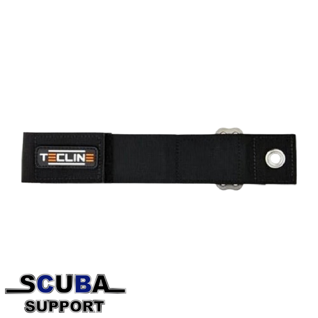 Tecline Mounting strap for 0,85 ltr alu tanks with tensioner