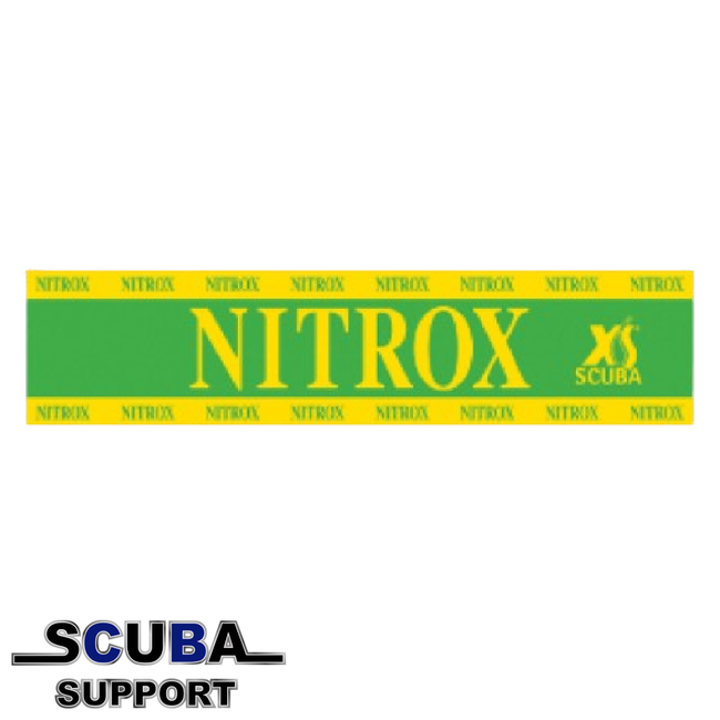DirZone Nitrox decal for scuba tanks 65x15cm