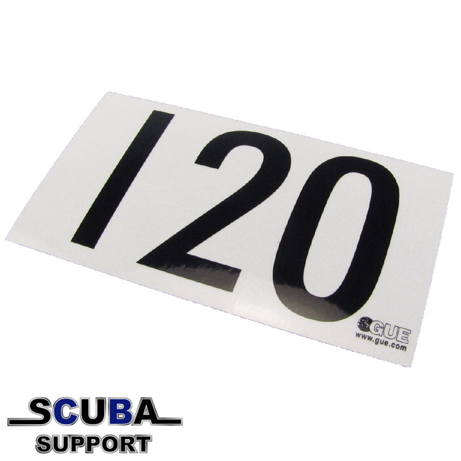 GUE GUE MOD Decal, each: 120