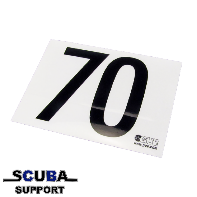 GUE GUE MOD Decal, each: 70