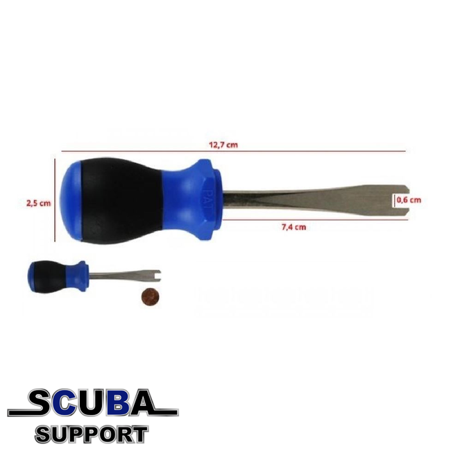 Scuba Support Duikfles Kraanknop sleutel tool