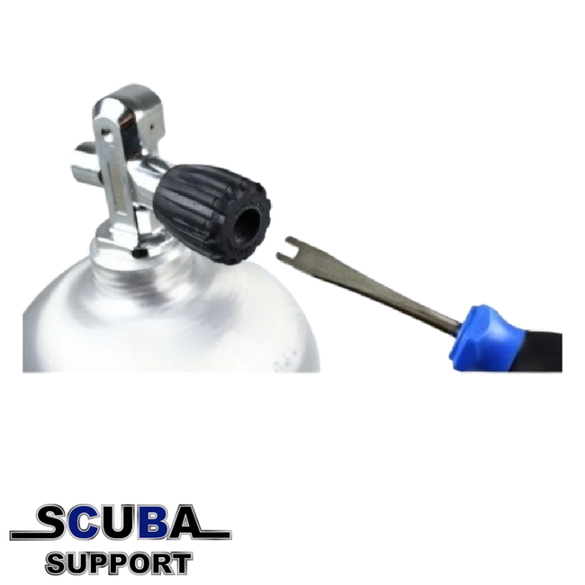 Scuba Support Tank valve knob tool