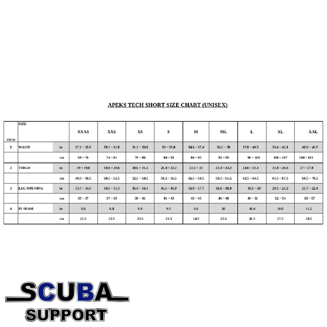 Apeks Tech Shorts