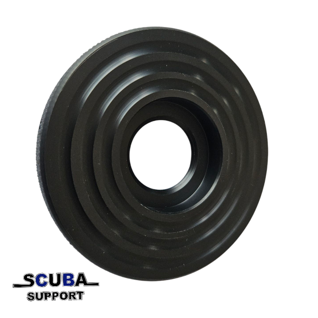 Apeks Delrin cover with extra grip (scooter edition) for Apeks XTX 2nd stage