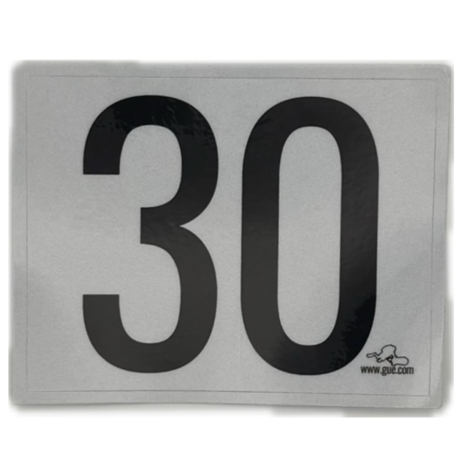 GUE MOD Decal, each: 30