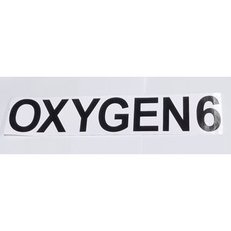 DirZone Oxygen6 Sticker 35cm x 8cm