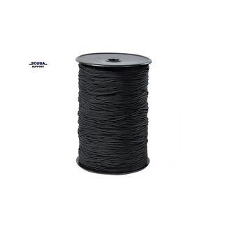 Scuba Support Caveline Polyester 100 mtr / 2 mm zwart