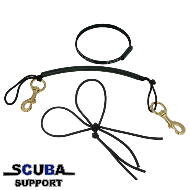 Tecline Stage rigging kit, bolt snaps 120mm, bungee cord