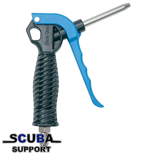 luchtspuit voor inflator pistool blauw