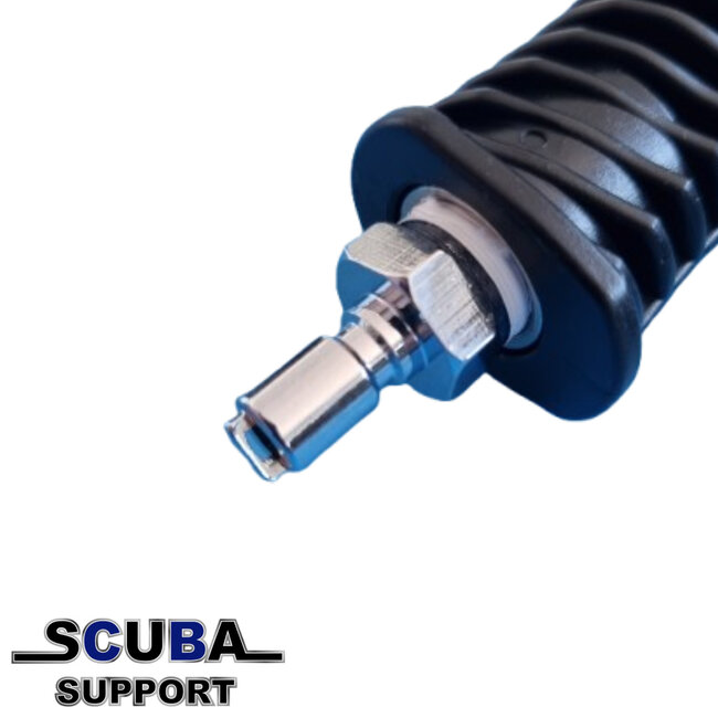 luchtspuit voor inflator pistool blauw