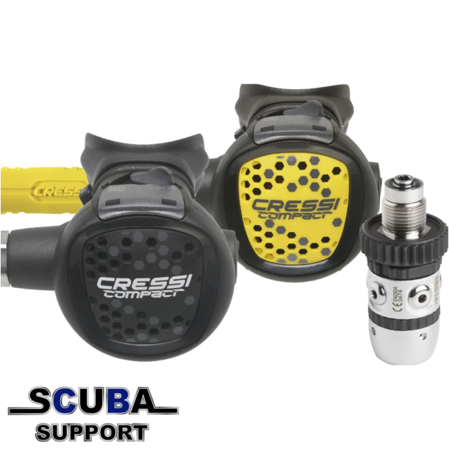 Cressi AC2 + Compact + Octopus Compact