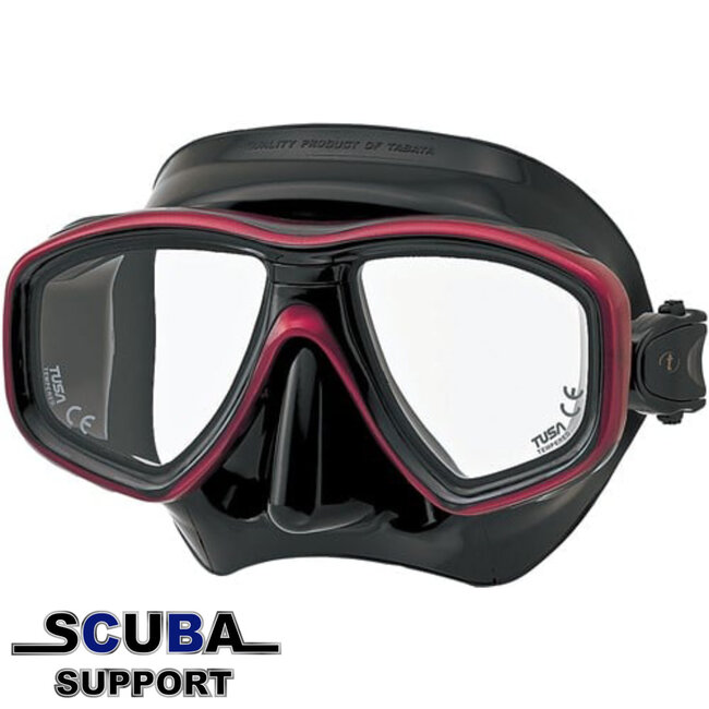 Tusa M212 Ceos Diving mask with black silicone
