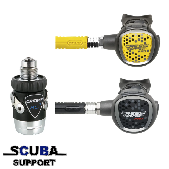 Cressi MC9-SC Compact Pro Octo Set DIN