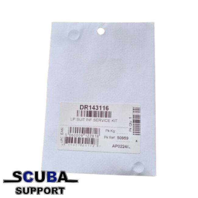 Apeks LP suit INF service KIT