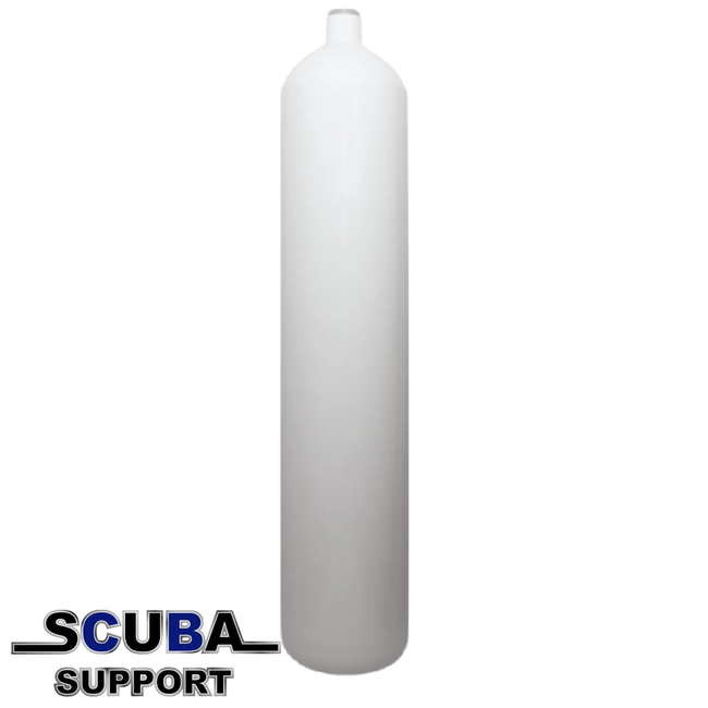 ECS Mono cylinder staal 8,5 ltr. "CONCAVE", zonder kraan