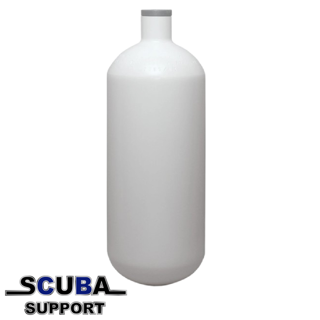 ECS Mono cylinder staal 2 ltr. zonder kraan