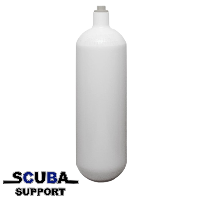 ECS Mono cylinder staal 1 ltr. zonder kraan