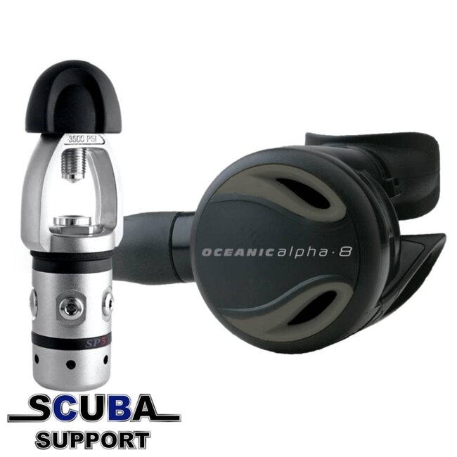Oceanic Alpha 8 Sport + SP-5 Ademautomaat