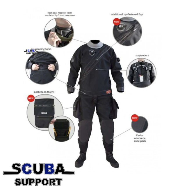 Santi Dry suit Santi ELITE standard for MEN Groot