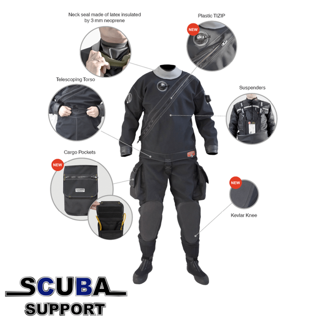 Santi Droogpak Santi ELITE standard for MEN Klein