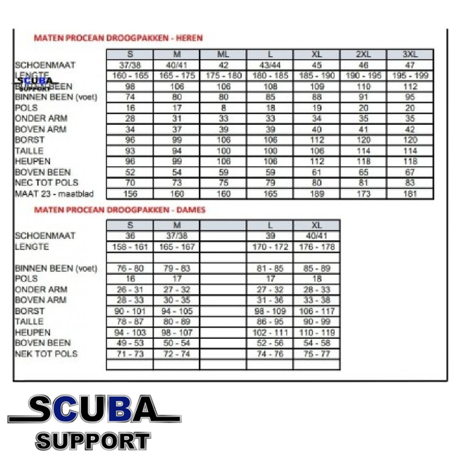 Procean Drysuit Extreme Light Ladies drysuit