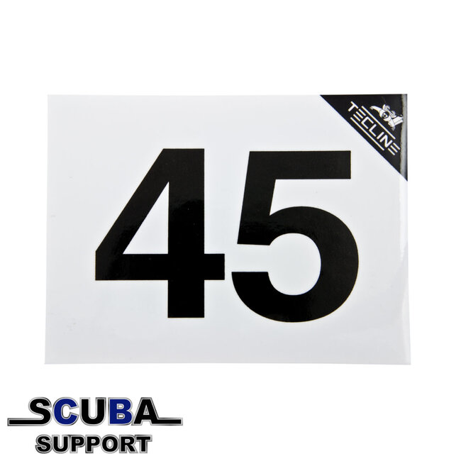 Tecline Sticker MOD 45, 16 x 12 cm