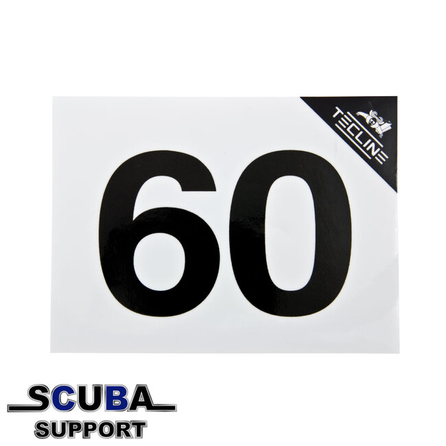 Tecline Sticker MOD 60, 16 x 12 cm