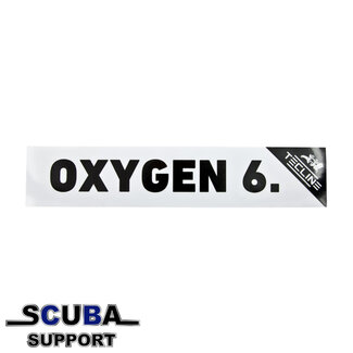 Tecline Sticker OXYGEN 6. 30 x 6 cm